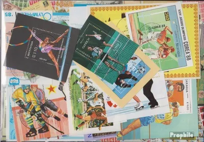 Produktbild von Briefmarken Nicaragua 25 verschiedene Blöcke und Kleinbögen