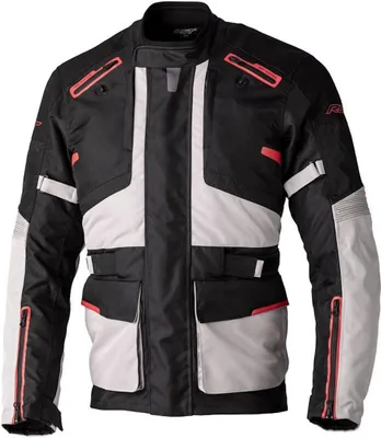 Produktbild von RST Endurance Motorrad Textiljacke, schwarz/grau/rot, S