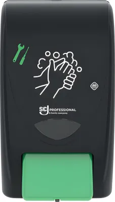 Immagine prodotto di Dispenser per la pulizia della pelle Strong DE H290xW163xD145ca.mm 2l nero