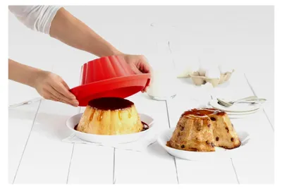 Produktbild von Puddingform mit Servierteller