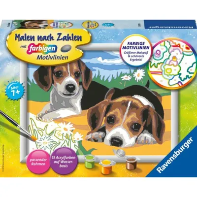 Obrázek produktu pro Ravensburger 4005556283293, 1 str., Obrazy v balení, Chlapec/děvče, Sada vybarvování podle čísel