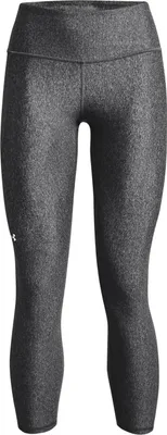 Zdjęcie produktu dla UNDER ARMOUR HeatGear Armour No-Slip Waistband Ankle-Leggings Damen 019 - charcoal light heather/white M