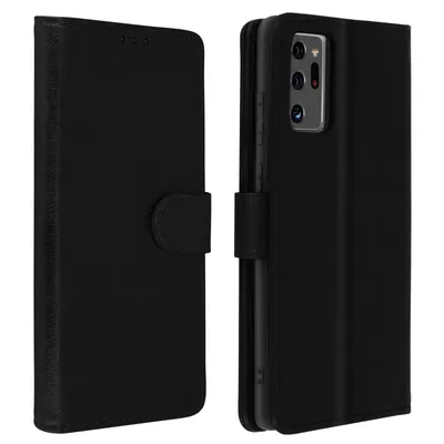 Immagine prodotto di Avizar, Flip Cover Wallet, Custodia pieghevole in per Galaxy Note 20 Ultra, nero