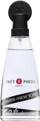A bottle of perfume on a white background.