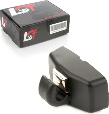 Produktbild von Sonnenblendenhalter Halter Vizor Clips schwarz mit Abdeckung für AUDI VW