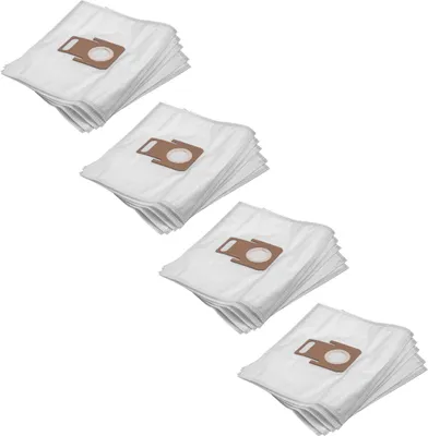 Produktbild von vhbw 20x Staubbeutel Ersatz für Thomas 787243 für Staubsauger - 27cm x 21cm Weiß