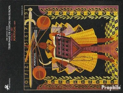 Produktbild von Briefmarken Portugal 2007 Mi Block251 (kompl.Ausg.) postfrisch 200 Jahre Rechnungshöfe