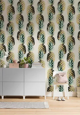 Produktbild von Digitaldruck Vlies Fototapete - Pineapples - Größe 400 x 250 cm