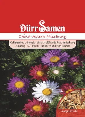 Produktbild von Chinaaster Mischung | Chinaasternsamen von Dürr Samen