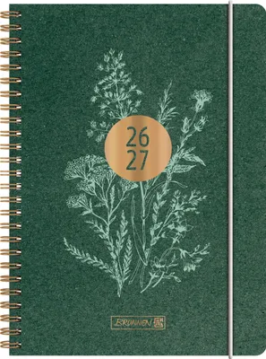 Produktbild von Schülerkalender 2026/2027 \Botanical\" | A5, Karton"