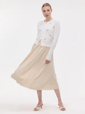 Produktbild von Orsay Beigefarbener Damen-Midirock 40