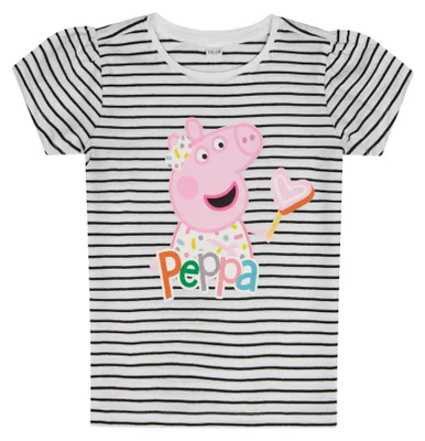 Produktbild von Peppa Wutz Pig Kinder Mädchen T-Shirt       , Größe:110-116