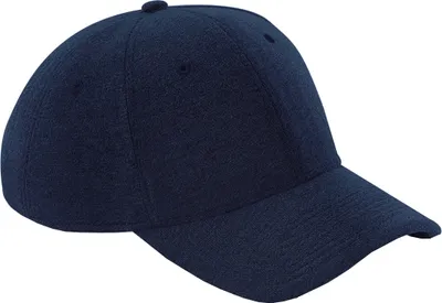 Produktbild von Beechfield Uni Jersey Baseball Kappe BC3685 (Einheitsgröße) (Marineblau)