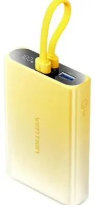 Obrázok produktu pre Vention FHZY0, 10000 mAh, 3,85 V, Žltá