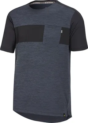 Produktbild von iXS Flow X Short Sleeve Jersey Black-Solid Black XS