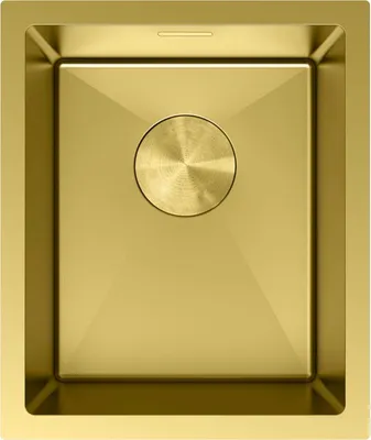 Produktbild von Mexen Trixo Edelstahlspüle 1-beckig 370 x 440 mm, gold - 6412371000-55