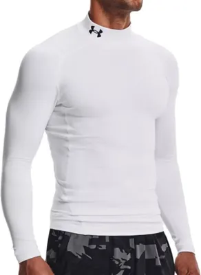 Produktbild von UNDER ARMOUR UA CG ARMOUR COMP MOCK WHITE Fit T-Shirts lang Herren WHITE L