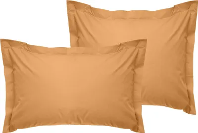 Produktbild von L'Essentiel Linge de Maison, Tonne Orage - 25, Kissenbezüge, Orange, Baumwolle, 50 x 80+5 cm