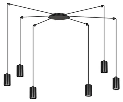 Productafbeelding van Hanglamp TRAKER van zwart staal