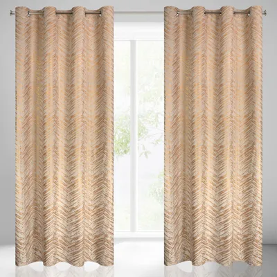 Produktbild von Vorhang SARA creme gold 140x250 cm  Ösen Ösenvorhang