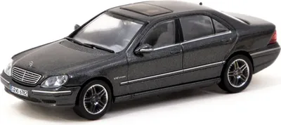 Produktbild von Tarmac T64G-072-GY Mercedes Benz S 65 AMG metallic grau Maßstab 1:64 Modellauto