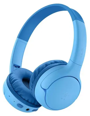 Produktbild von Belkin AUD012HQBL, Verkabelt & Kabellos, Musik, Kopfhörer, Blau