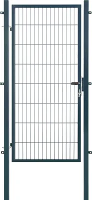 Produktbild von Arvotec Gartentor BxH 100x160 cm mit Schließzylinder und Zaunanschluss Anthrazit Gitterzauntor Stabmattentor Einzeltor Doppelstabmattentor Gartentür