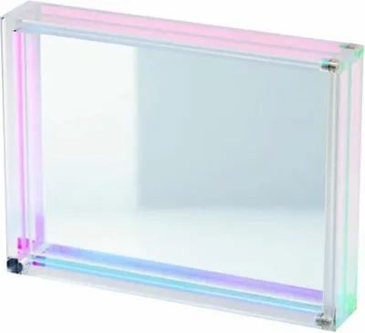 Immagine prodotto di Gift Company Bilderrahmen Tokio, Fotorahmen, Acryl, Transparent / Irisierend, 13 x 18 cm, 1236305040