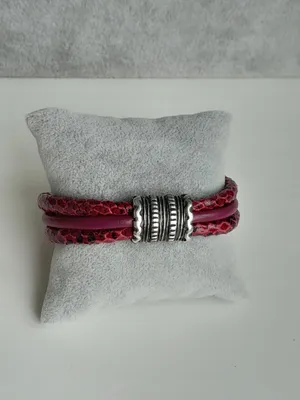 Produktbild von Pink Genähtes armband Mit Magnetelement