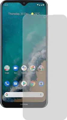 Produktbild von 2x Premium Panzerfolie für Nokia G50  - kristallklar-Displayschutzfolie - Schutzfolie
