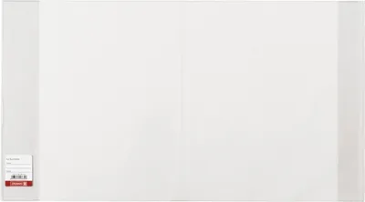 Zdjęcie produktu dla 10X ochraniacze na książki wysokość 26,8 cm x długość 54,5 cm krystalicznie przezroczyste