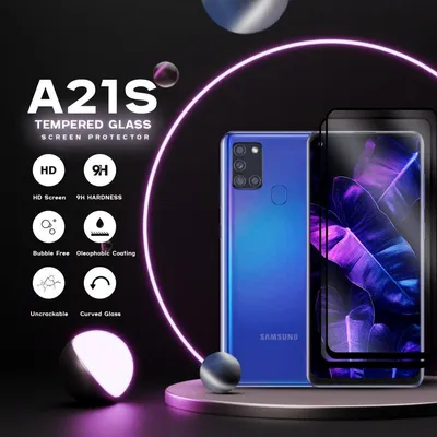 Obrázek produktu pro 2-balení Samsung Galaxy A21s Ochranné sklo na displej - Tvrzené sklo 9H - Super kvalita 3D
