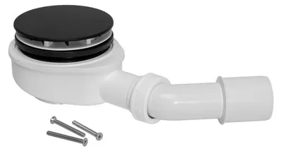 Obrázek produktu pro Kronenbach Krontec odtoková mřížka pro sprchu, průměr 9 cm, s krytem