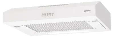Produktbild von Gorenje WHU629EW/S Kaminhaube, 200 m³/h, Abluft/Umluft, E, B, C, 64 dB