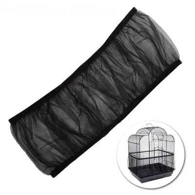 Produktbild von Vogelkäfig Abdeckung Vogelkäfig Abdeckung Seed Catcher Belüftete Nylon Mesh Vogelkäfig Shell Seed Catcher Große Größe Vogelkäfig Seed Catcher Seeds Guard
