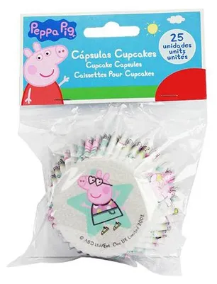 Produktbild von Muffinförmchen Peppa Pig 25 pcs.