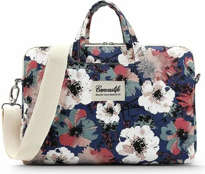 Produktbild von Canvaslife Aktentasche Laptop 13-14 Blau Kamelie