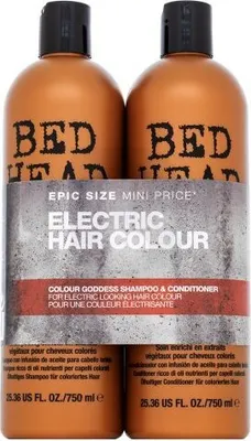 Produktbild von Tigi Bed Head Colour Goddess Shampoo & Conditioner Shampoo und Conditioner für gefärbtes Haar 750 ml + 750 ml