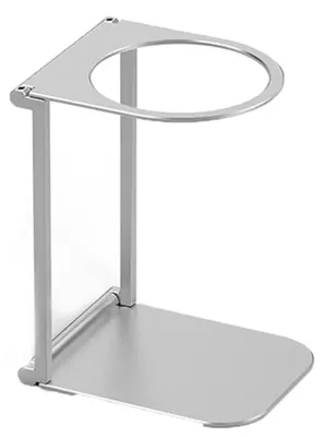 Klappbarer Kaffeefilterhalter aus Aluminium, 12,3 x 9,5 x 7,7 cm