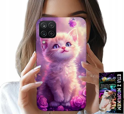 Immagine prodotto di Custodia Per Samsung Galaxy A22 5G - Gatto Carino, Gatto, Disegni Con Animali