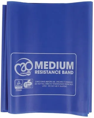 Immagine prodotto di Fascia di resistenza Fitness-Mad blu media - Fascia fitness da 1,5 metri