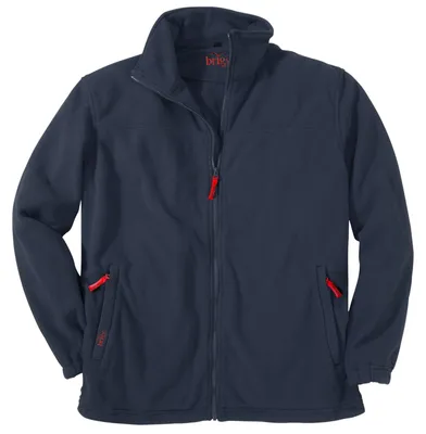 Produktbild von Brigg Fleecejacke Übergröße dunkelblau ohne Futter