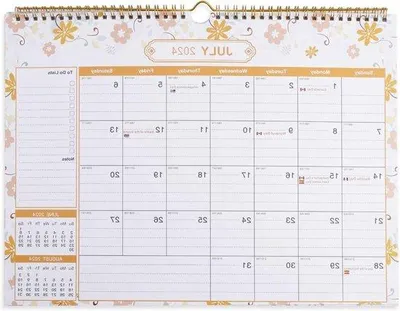 Productafbeelding van Famanu Wandkalender 2024-2025 - Groot formaat, om aan de muur te hangen