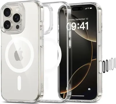 Obrázek produktu pro Tech-Protect Flexair Hybrid Cc Magsafe Iphone 16 Pro Clear