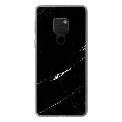 Produktbild von MuchoWow® Handyhülle Schutzhülle Hülle für Huawei P40 Lite Marmor - Schwarz - Natursteine Silikon Softcase Handy Hülle - Handy
