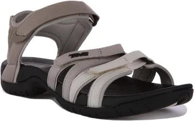 Produktbild von Teva Tirra Frauen Riemchen Vegane Sandale Beige – 3 UK - 36 EU - 5 US / Beige