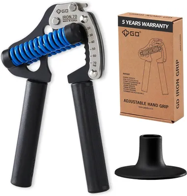 Produktbild von Verstellbare Handtrainer, Griffweite und Widerstand einstellbar, 11,9 bis 70 kg, für die Handkraft
