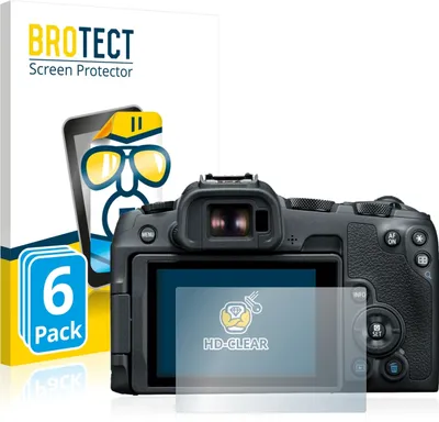 Produktbild von 6x Für Canon EOS R8 Schutzfolie BROTECT Displayschutz Display Schutz Folie Klar Transparent