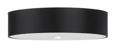 Zdjęcie produktu dla Plafon sufitowy okrągły nowoczesny czarny Ø50 SKALA 5xE27 15W SL.0762 Sollux Lighting