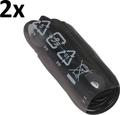 Produktbild von 2x Kopfhörer für Original Samsung Galaxy J6 / A6+ (2018) / A6 (2018) / J6+ Duos / J4+ Duos / A7 (2018) schwarz In-Ear earphone Headset Ohrhörer 3,5mm Stereo Sound 900 + Emiro Pad